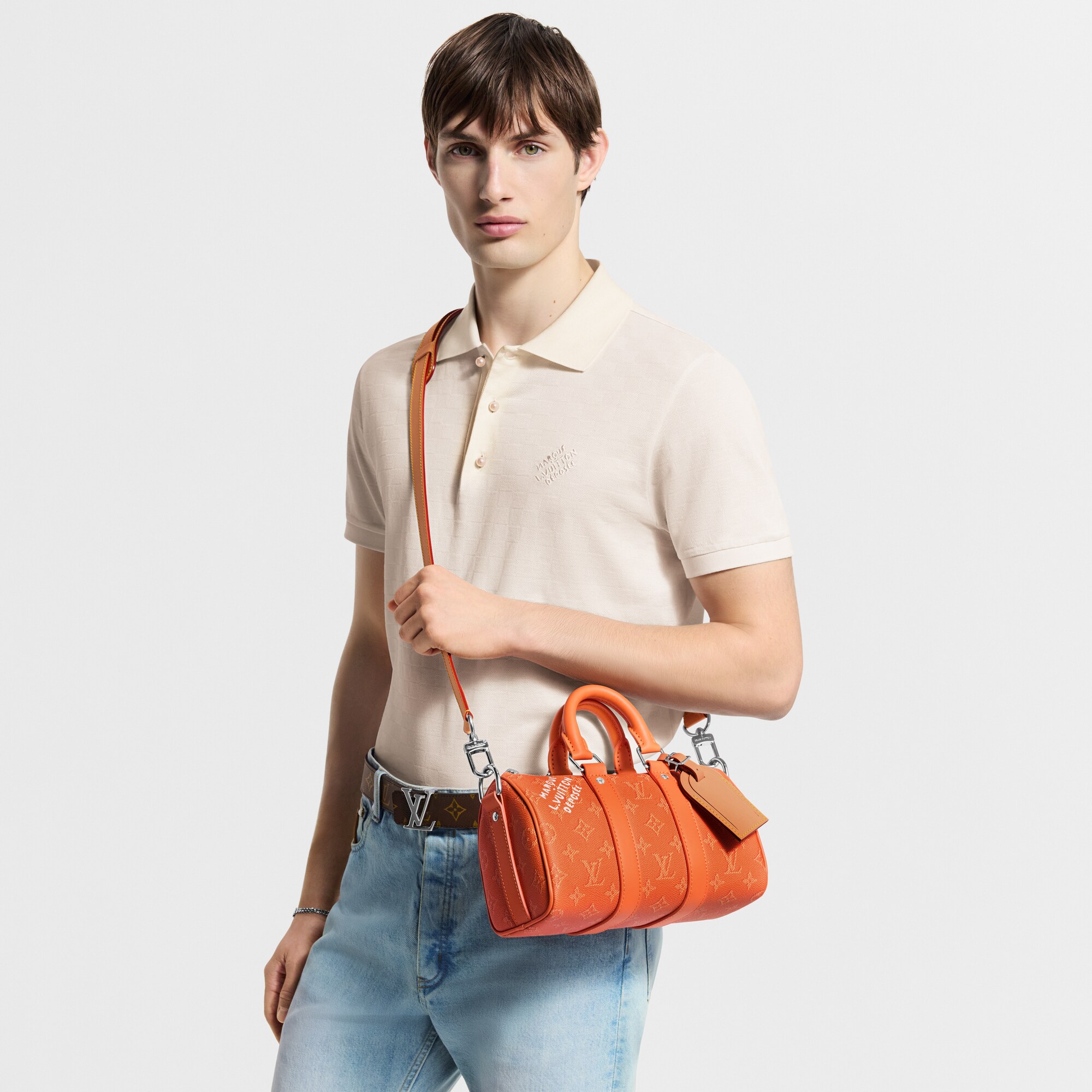 Bolso Keepall 25 con bandolera Otros Monogram Bolsos y pequeña marroquinería Bolso de hombre LV Icons | LOUIS VUITTON (Zoom de producto)