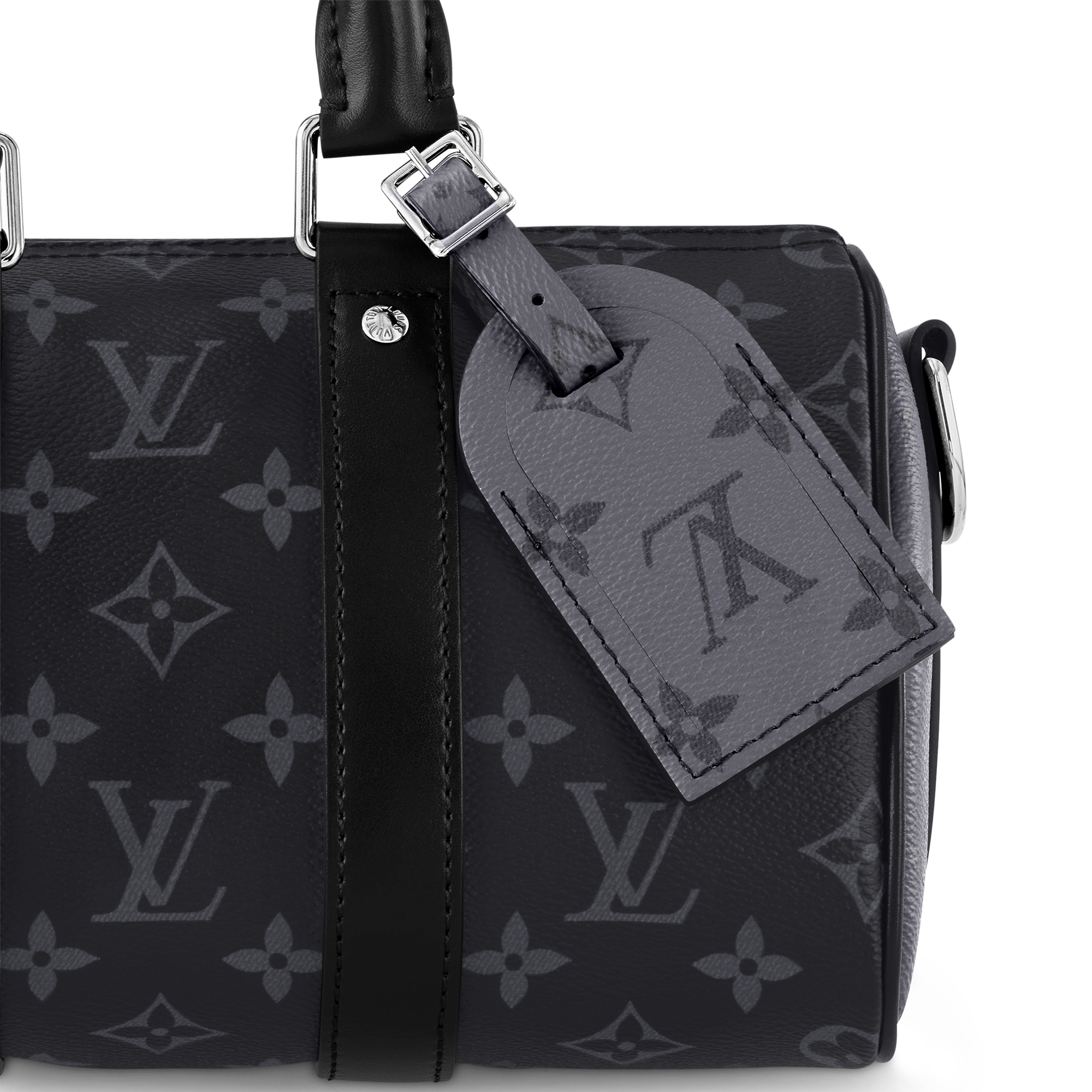 Bolso Keepall 25 con bandolera Monogram Eclipse Hombre Bolsos Todos los bolsos | LOUIS VUITTON (Zoom de producto)
