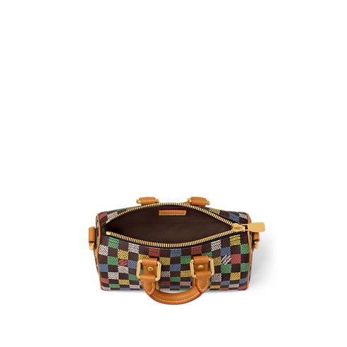 Bolso Keepall 25 con bandolera Lona Damier Ebène Bolsos y pequeña marroquinería Bolso de hombre LV Icons | LOUIS VUITTON (Zoom de producto)