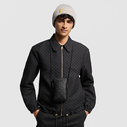 Bolso Lace Up Pouch Piel Monogram Shadow Hombre Bolsos Todas las colecciones | LOUIS VUITTON (Zoom de producto)