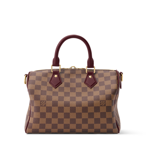 Bolso Low Key Speedy Soft 25 Lona Damier Ebène Mujer Bolsos Bolsos | LOUIS VUITTON (Zoom de producto)