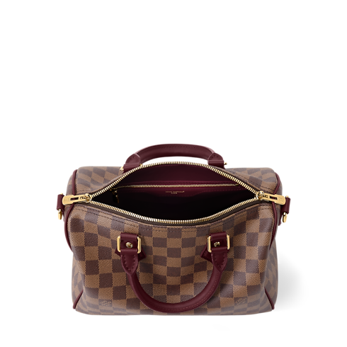 Bolso Low Key Speedy Soft 25 Lona Damier Ebène Mujer Bolsos Bolsos | LOUIS VUITTON (Zoom de producto)