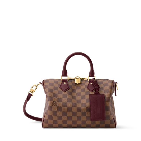 Bolso Low Key Speedy Soft 25 Lona Damier Ebène Mujer Bolsos Bolsos | LOUIS VUITTON (Zoom de producto)