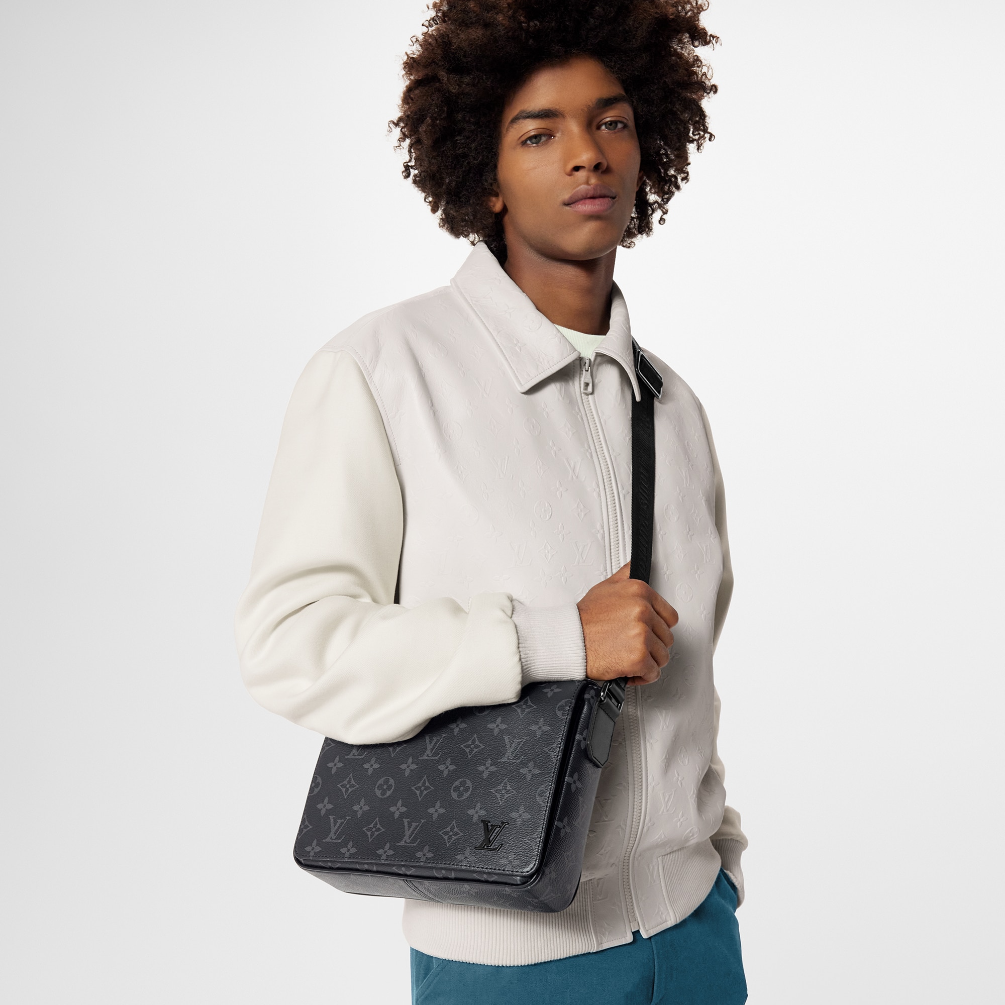 Bolso Messenger District PM Monogram Eclipse Hombre Bolsos Todos los bolsos | LOUIS VUITTON (Zoom de producto)