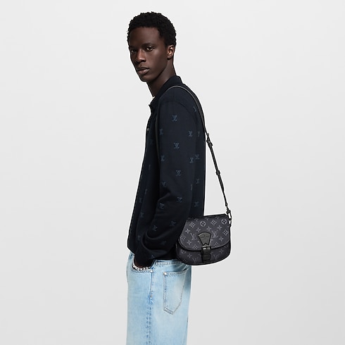 Bolso Messenger Montsouris PM Monogram Eclipse Bolsos y pequeña marroquinería Bolso de hombre Novedades | LOUIS VUITTON (Zoom de producto)