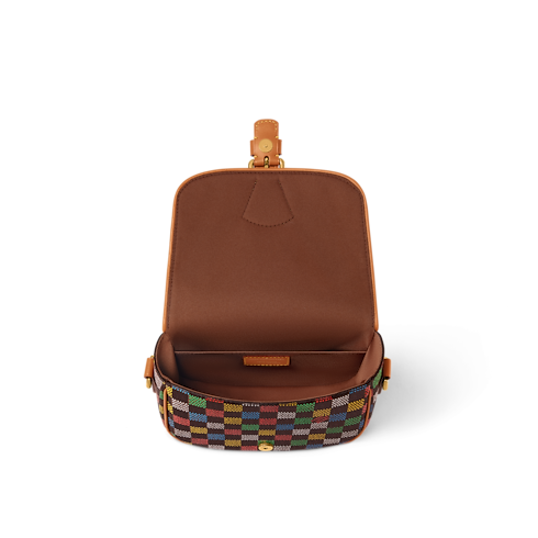 Bolso Messenger Montsouris PM Lona Damier Ebène Bolsos y pequeña marroquinería Bolso de hombre Novedades | LOUIS VUITTON (Zoom de producto)