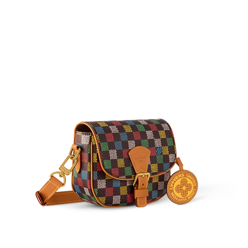 Bolso Messenger Montsouris PM Lona Damier Ebène Bolsos y pequeña marroquinería Bolso de hombre Novedades | LOUIS VUITTON (Zoom de producto)