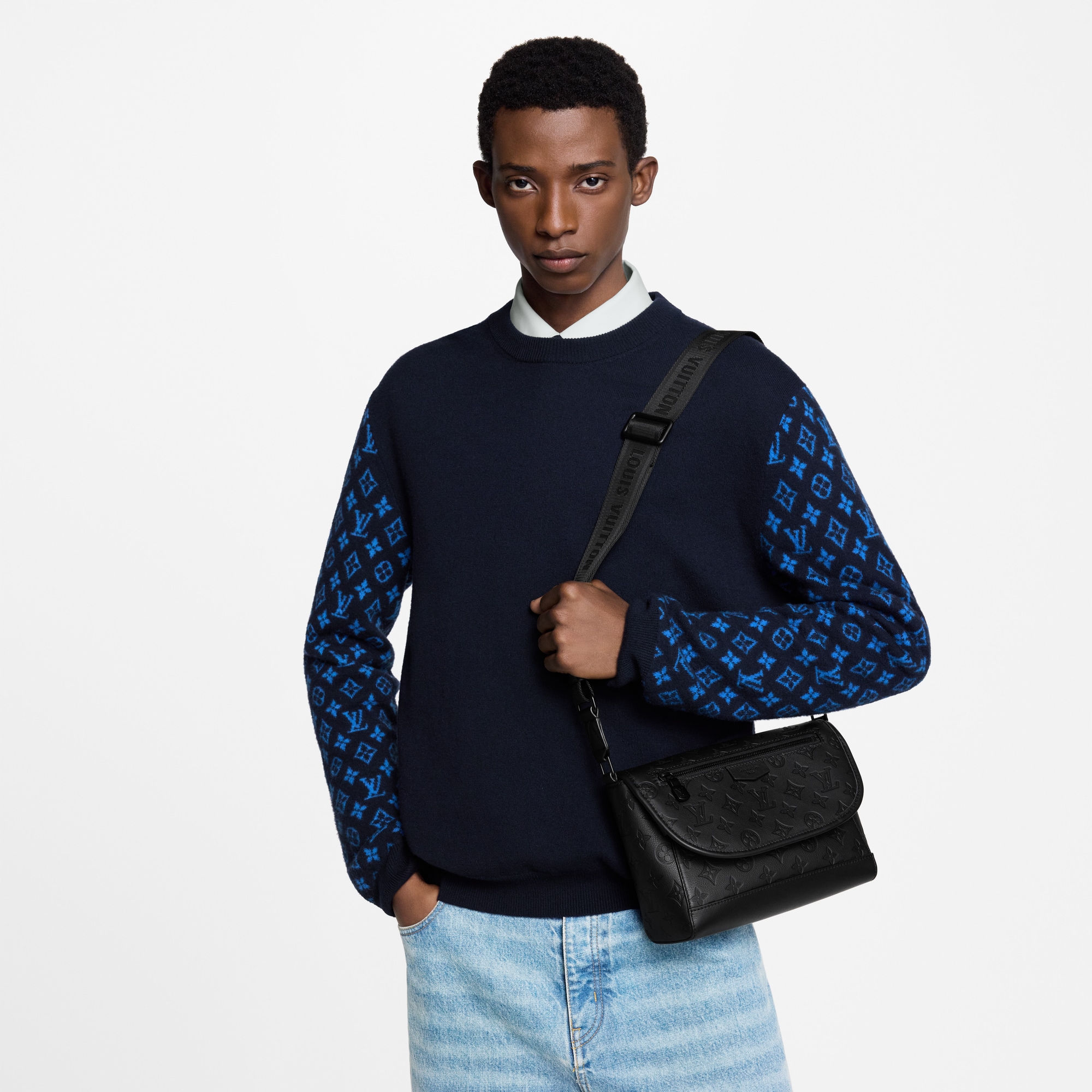 Bolso Messenger Pulse Monogram Shadow Bolsos y pequeña marroquinería Bolsos de mujer Novedades | LOUIS VUITTON (Zoom de producto)
