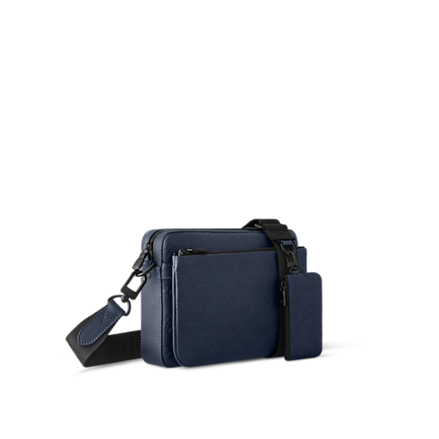 Bolso Messenger Trio Piel Monogram Shadow Bolsos y pequeña marroquinería Bolsos de mujer Novedades | LOUIS VUITTON (Zoom de producto)