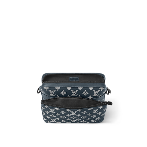 Bolso Messenger Trio Piel Monogram Shadow Hombre Bolsos Todas las colecciones | LOUIS VUITTON (Zoom de producto)