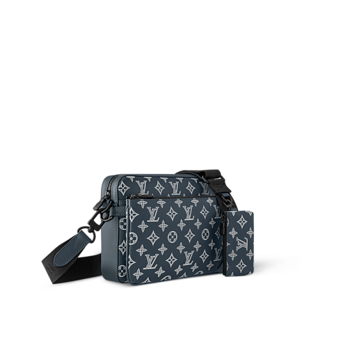 Bolso Messenger Trio Piel Monogram Shadow Hombre Bolsos Todas las colecciones | LOUIS VUITTON (Zoom de producto)