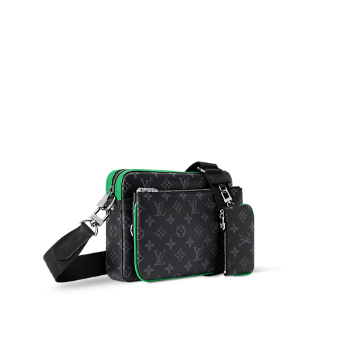 Bolso Messenger Trio Monogram Eclipse Bolsos y pequeña marroquinería Bolso de hombre Novedades | LOUIS VUITTON (Zoom de producto)