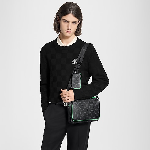 Bolso Messenger Trio Monogram Eclipse Bolsos y pequeña marroquinería Bolso de hombre Novedades | LOUIS VUITTON (Zoom de producto)