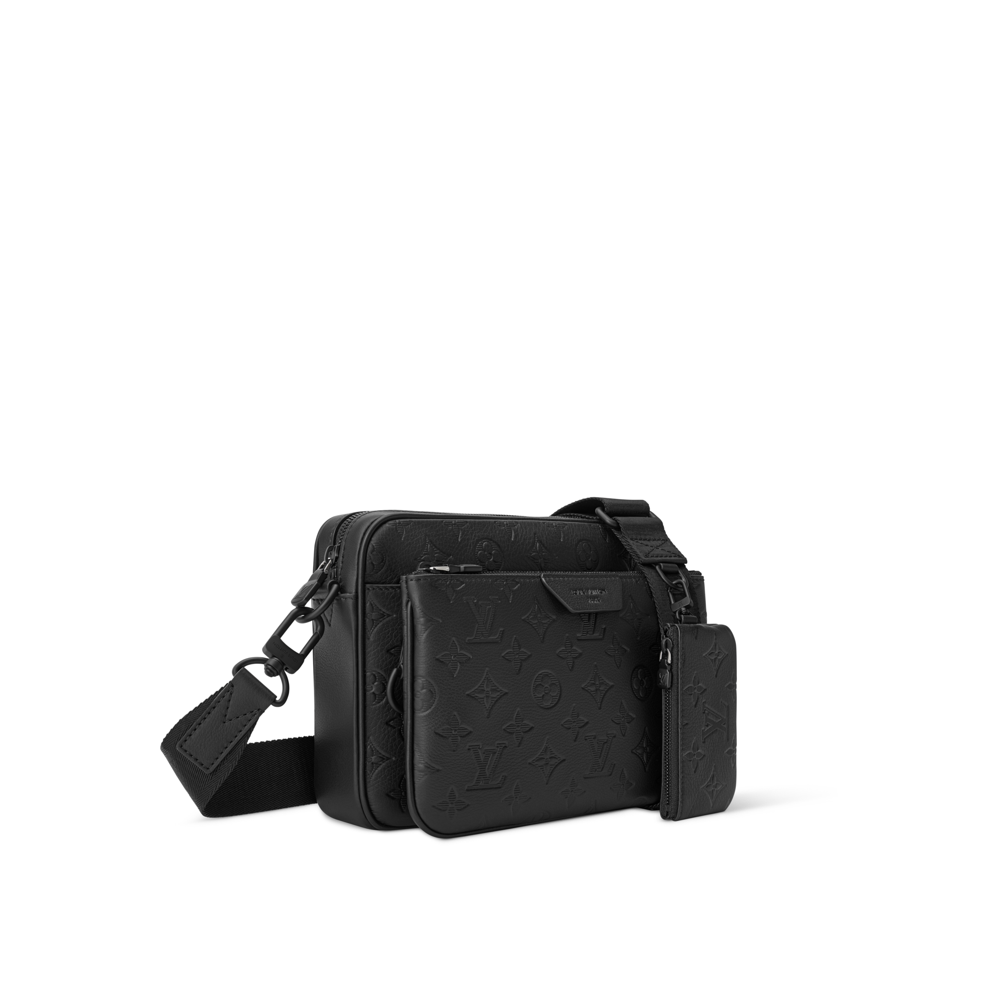 Bolso Messenger Trio Monogram Shadow Bolsos y pequeña marroquinería Bolso de hombre Novedades | LOUIS VUITTON (Zoom de producto)