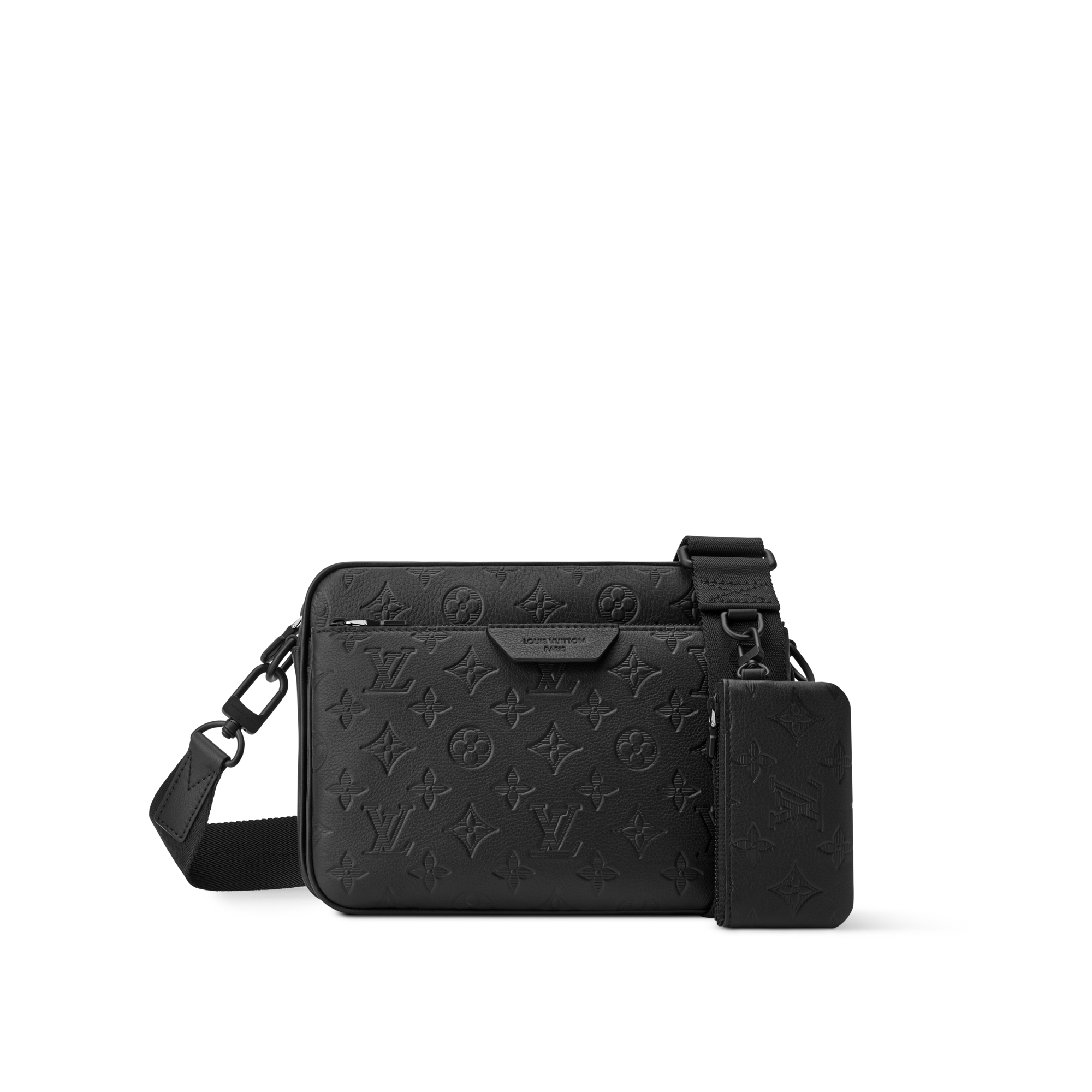 Bolso Messenger Trio Monogram Shadow Bolsos y pequeña marroquinería Bolso de hombre Novedades | LOUIS VUITTON (Zoom de producto)