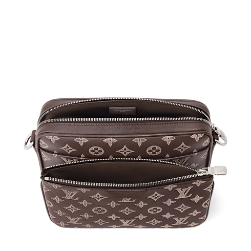 Bolso Messenger Trio Monogram Shadow Hombre Bolsos Todos los bolsos | LOUIS VUITTON (Zoom de producto)