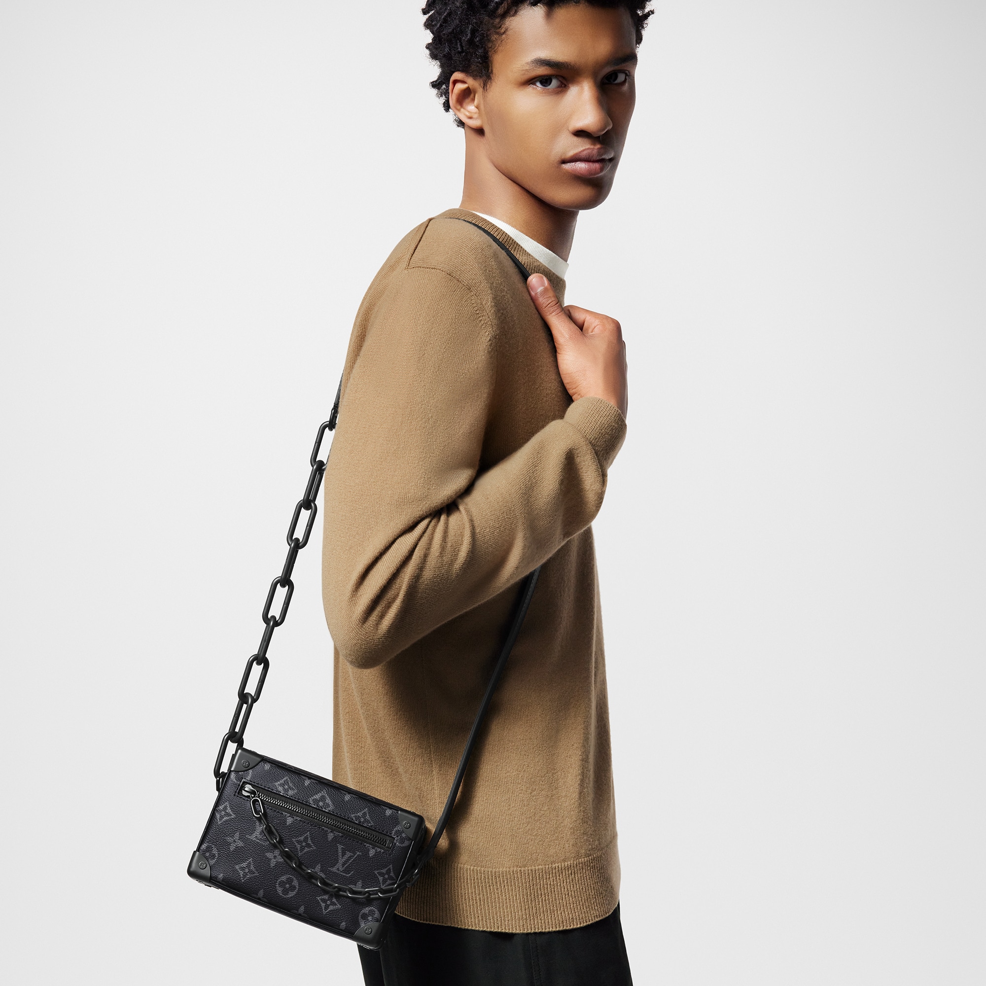 Bolso Mini Soft Trunk Monogram Eclipse Hombre Bolsos Todas las colecciones | LOUIS VUITTON (Zoom de producto)