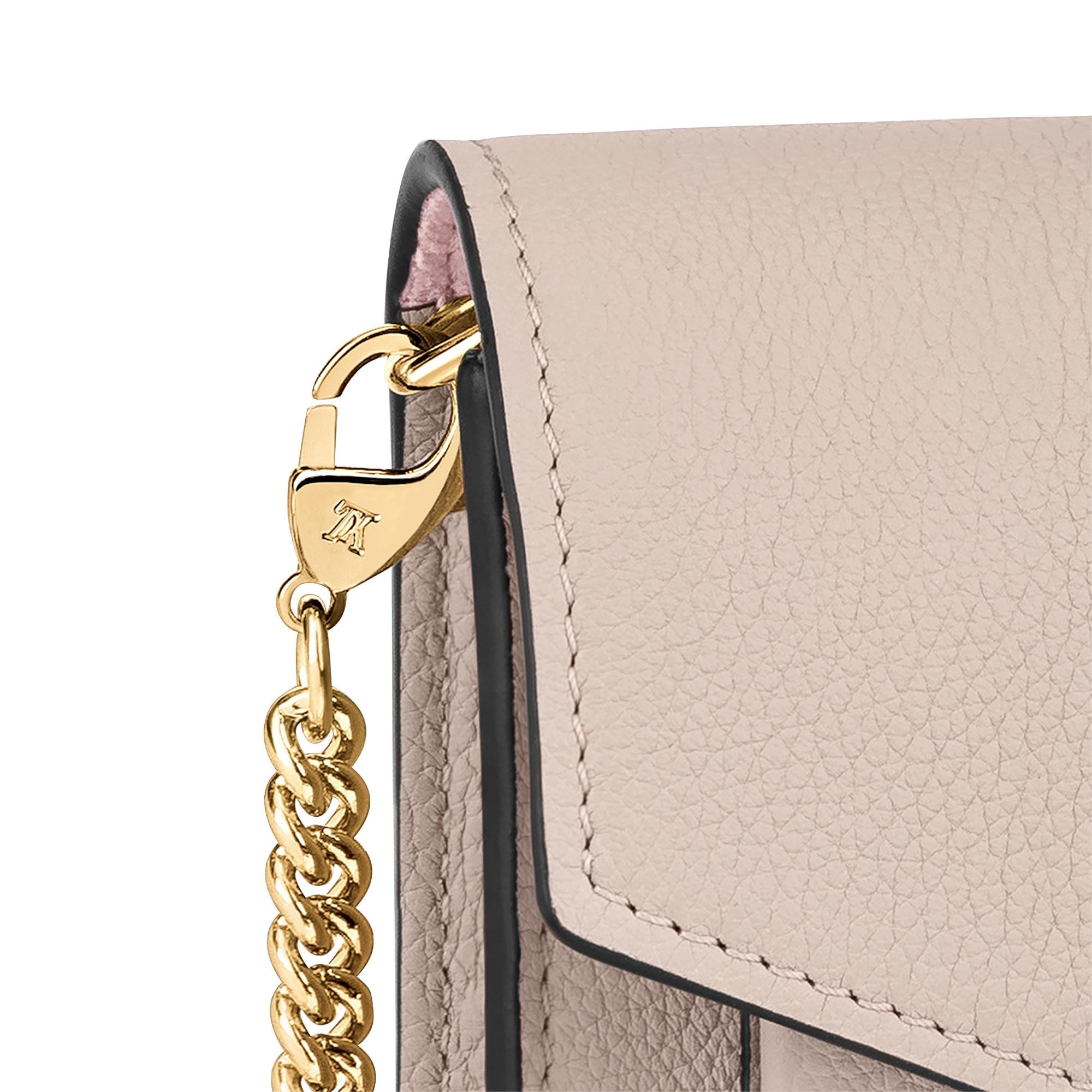 Bolso Mylockme Chain Piel Lockme Mujer Carteras y pequeña marroquinería Todas las carteras y pequeña marroquinería | LOUIS VUITTON (Zoom de producto)