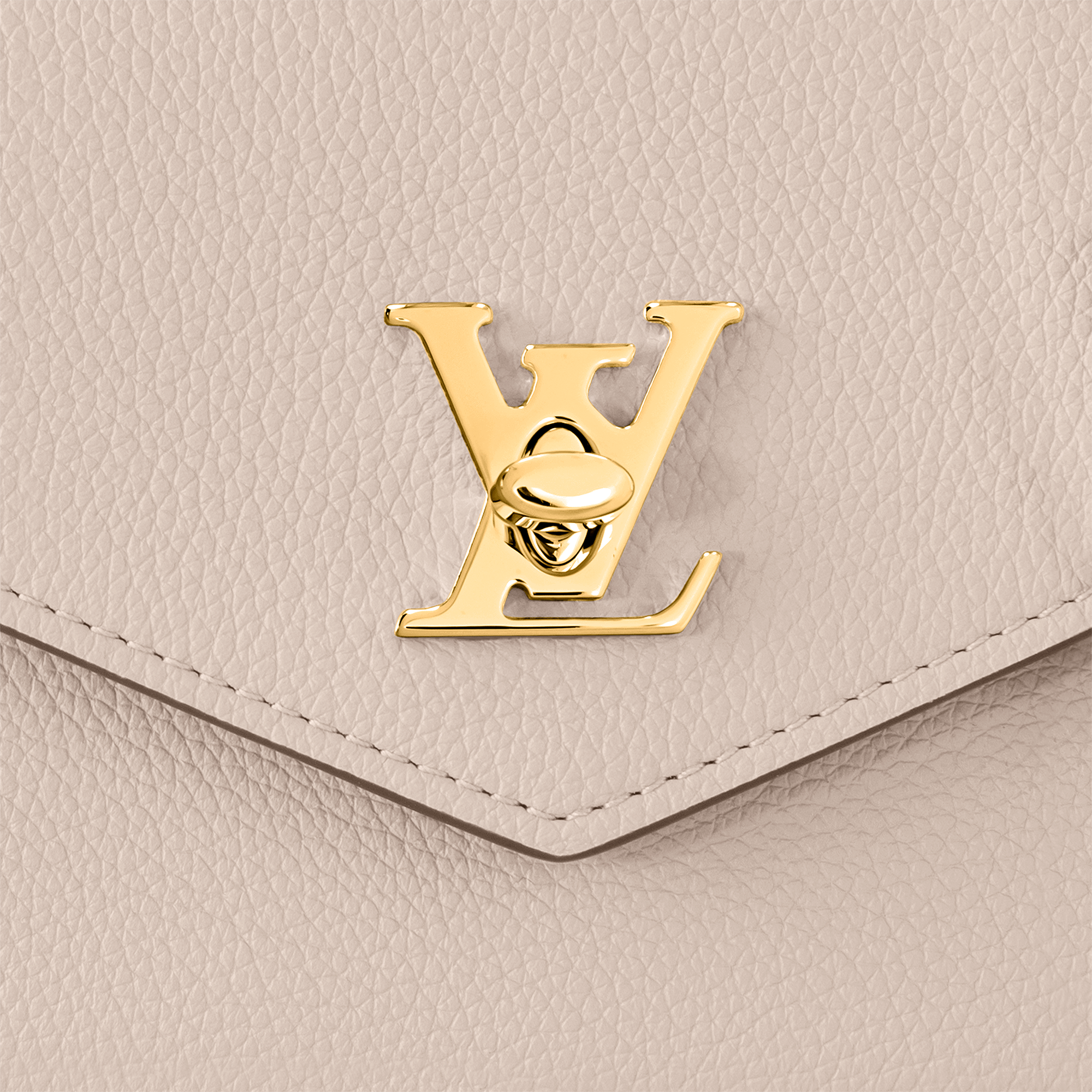 Bolso Mylockme Chain Piel Lockme Mujer Carteras y pequeña marroquinería Todas las carteras y pequeña marroquinería | LOUIS VUITTON (Zoom de producto)