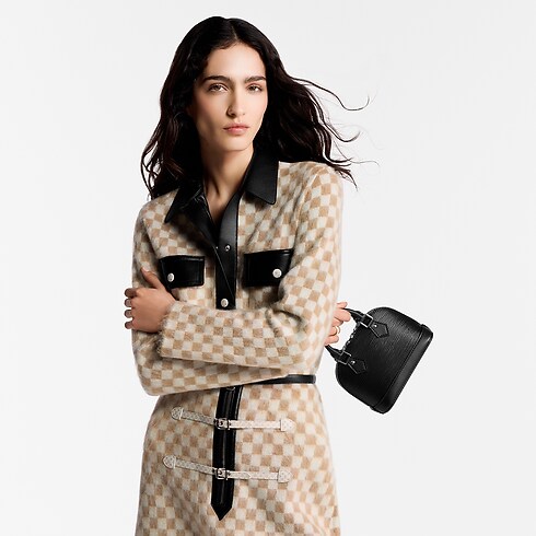 Bolso Nano Alma Piel Epi Mujer Carteras y pequeña marroquinería Carteras con cadena y mini bolsos | LOUIS VUITTON (Zoom de producto)