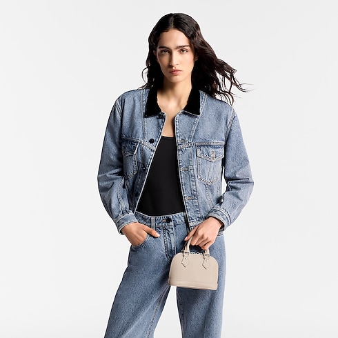 Bolso Nano Alma Piel Epi Mujer Carteras y pequeña marroquinería Carteras con cadena y mini bolsos | LOUIS VUITTON (Zoom de producto)