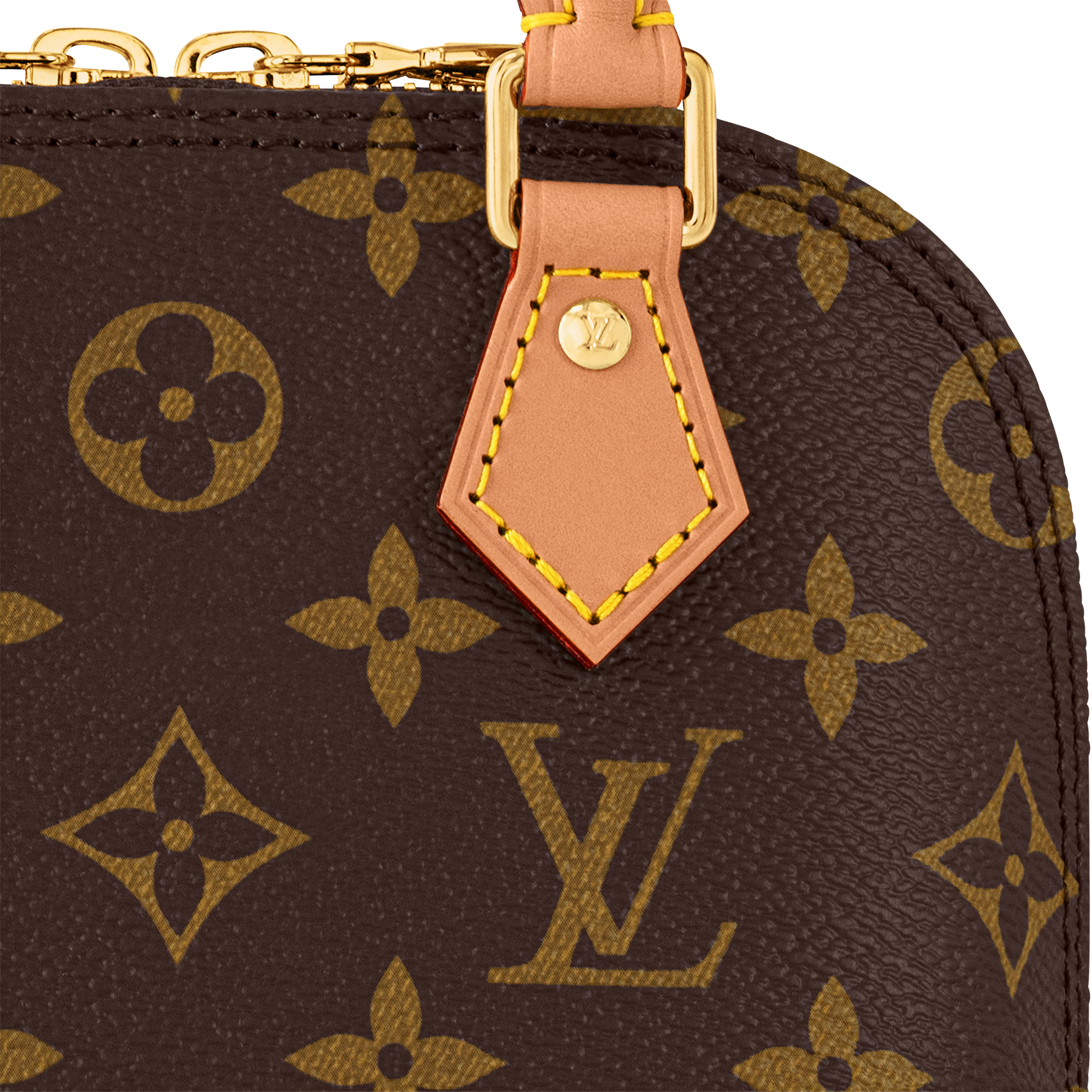 Bolso Nano Alma Lona Monogram Mujer Carteras y pequeña marroquinería Carteras con cadena y mini bolsos | LOUIS VUITTON (Zoom de producto)