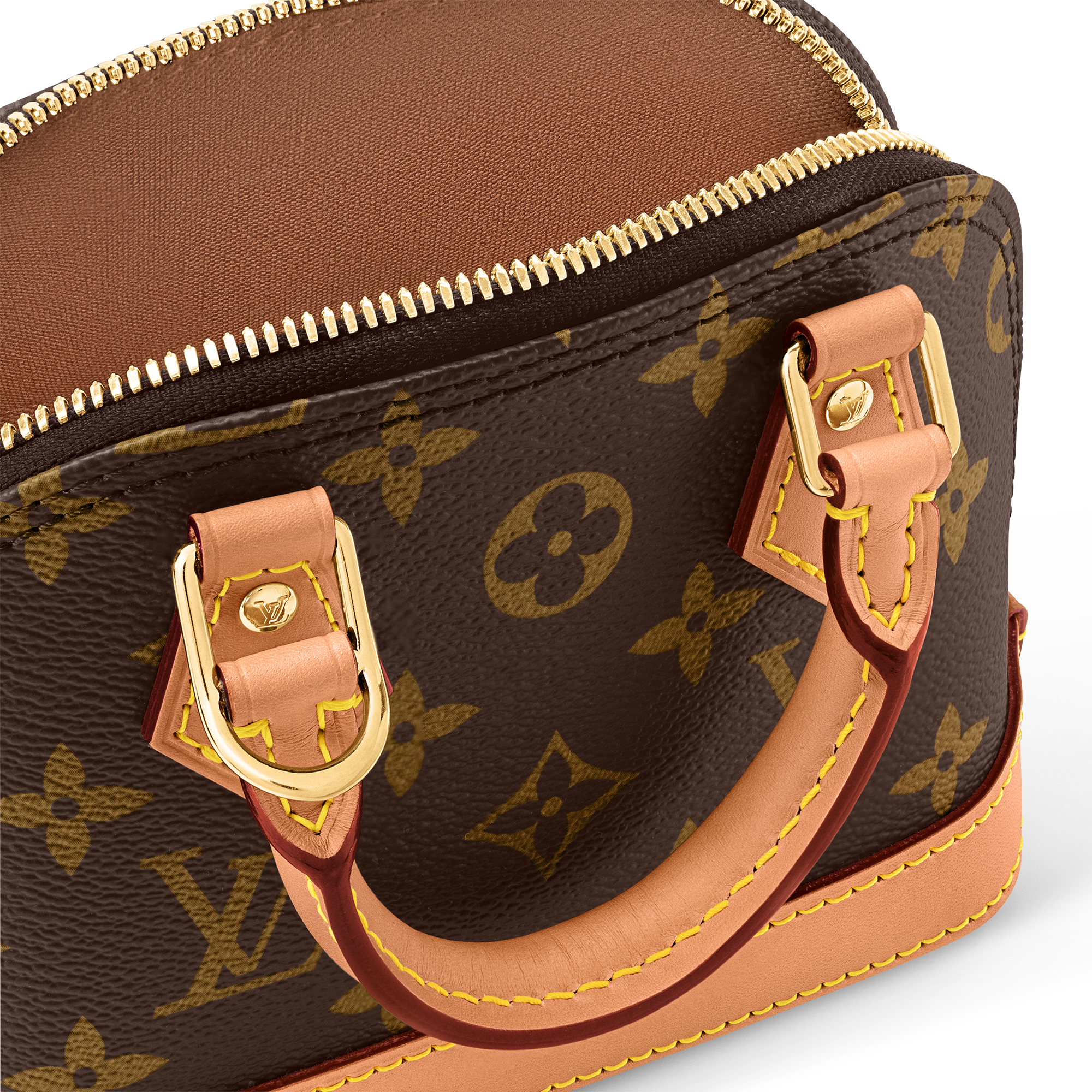 Bolso Nano Alma Lona Monogram Mujer Carteras y pequeña marroquinería Carteras con cadena y mini bolsos | LOUIS VUITTON (Zoom de producto)