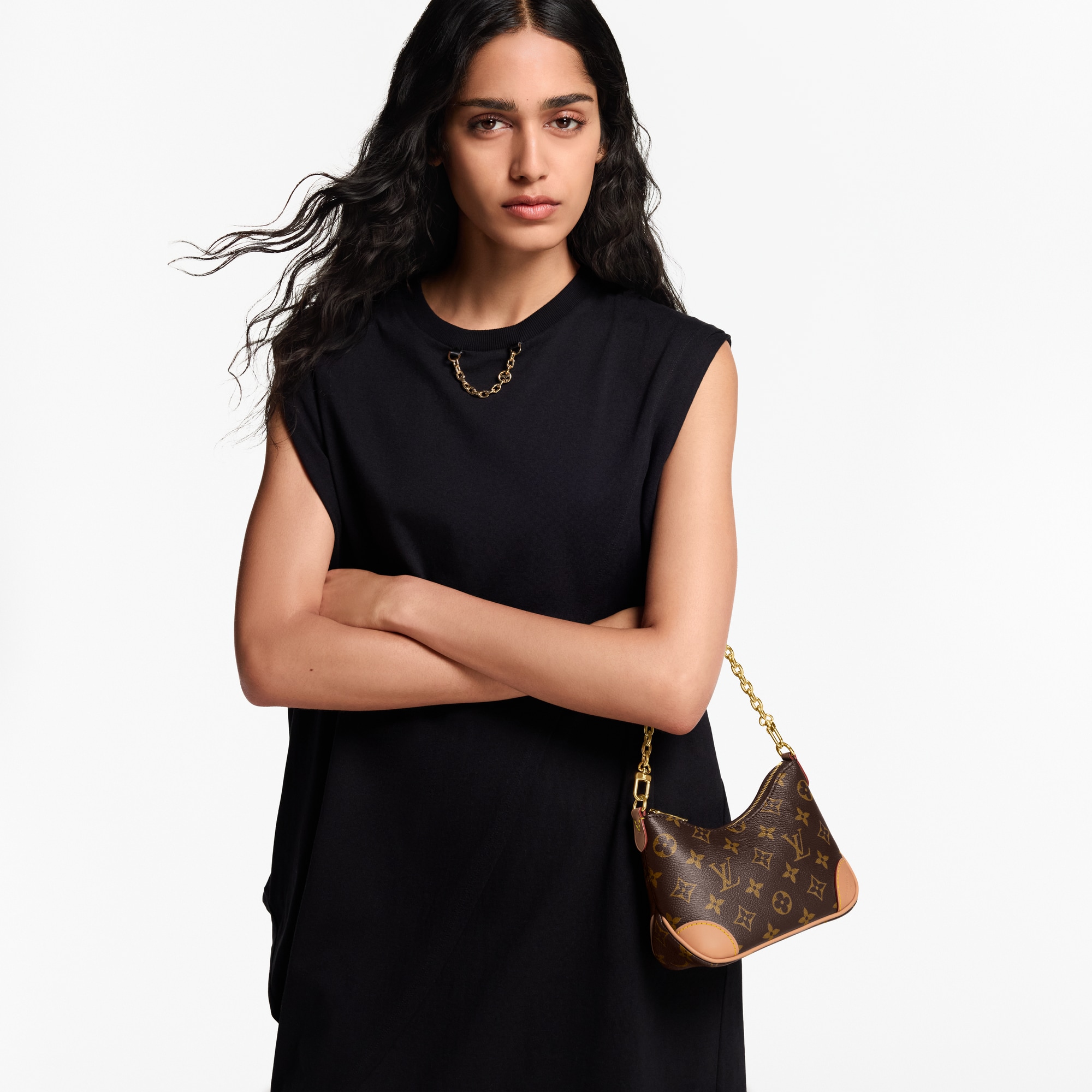 Bolso Nano Boulogne Lona Monogram Mujer Carteras y pequeña marroquinería Carteras con cadena y mini bolsos | LOUIS VUITTON (Zoom de producto)