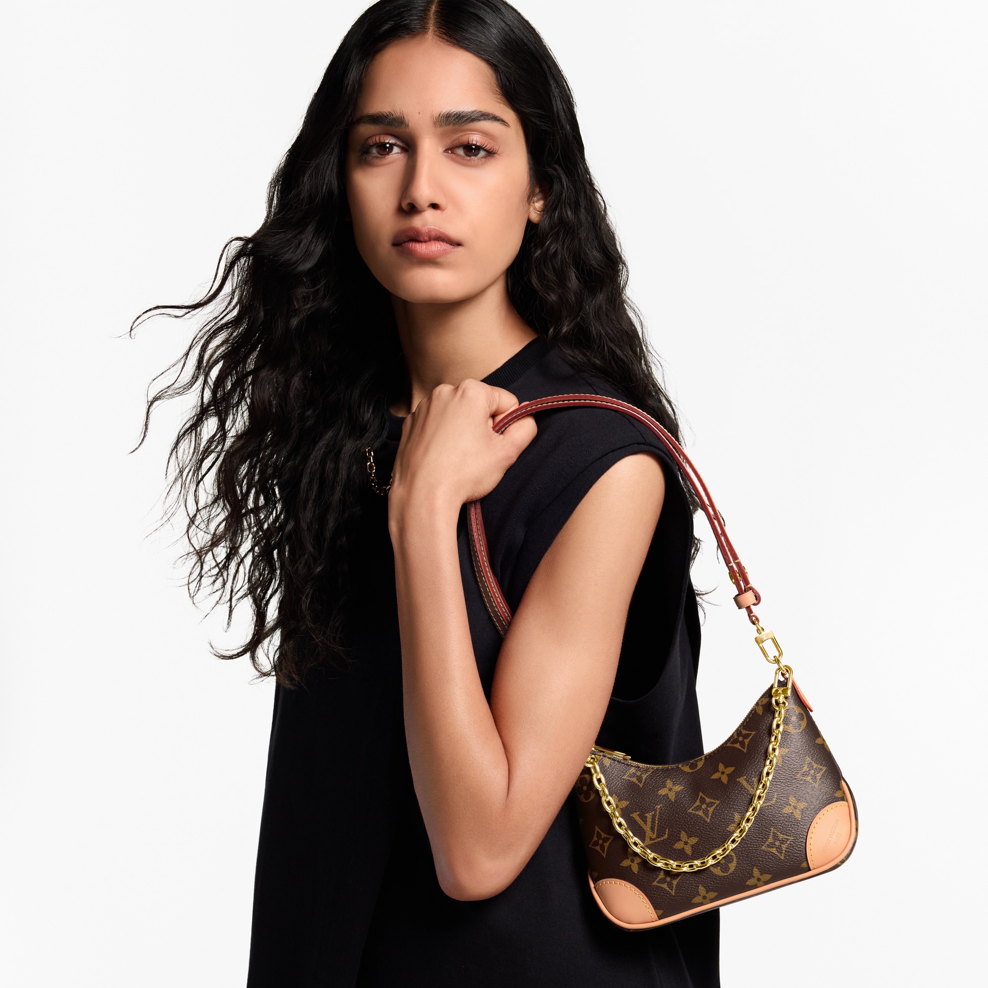 Bolso Nano Boulogne Lona Monogram Mujer Carteras y pequeña marroquinería Carteras con cadena y mini bolsos | LOUIS VUITTON (Zoom de producto)