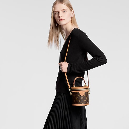 Bolso Nano Cannes Lona Monogram Mujer Carteras y pequeña marroquinería Carteras con cadena y mini bolsos | LOUIS VUITTON (Zoom de producto)