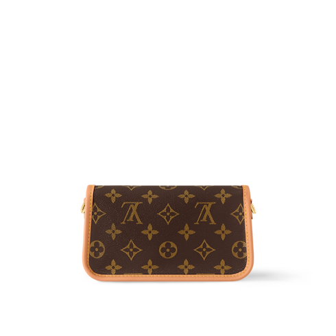 Bolso Nano Diane Lona Monogram Mujer Carteras y pequeña marroquinería Carteras con cadena y mini bolsos | LOUIS VUITTON (Zoom de producto)