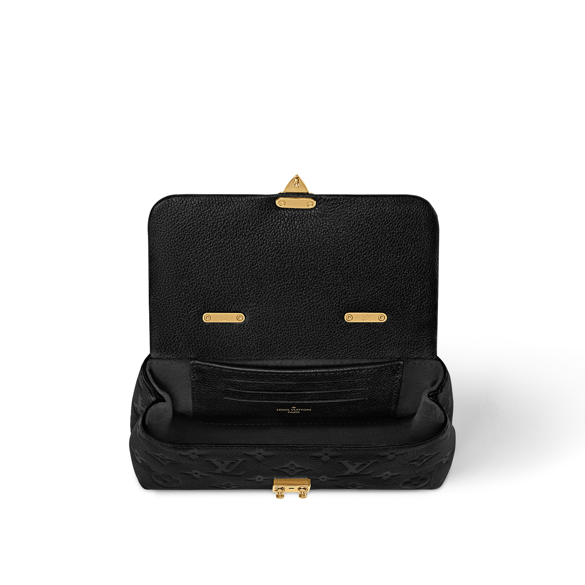 Bolso Nano Madeleine Piel Monogram Empreinte Mujer Carteras y pequeña marroquinería Carteras con cadena y mini bolsos | LOUIS VUITTON (Zoom de producto)