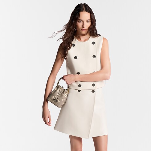 Bolso Nano Noé Piel Monogram Empreinte Bicolor Mujer Carteras y pequeña marroquinería Todas las carteras y pequeña marroquinería | LOUIS VUITTON (Zoom de producto)