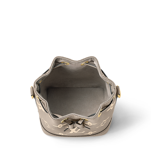 Bolso Nano Noé Piel Monogram Empreinte Bicolor Mujer Carteras y pequeña marroquinería Todas las carteras y pequeña marroquinería | LOUIS VUITTON (Zoom de producto)