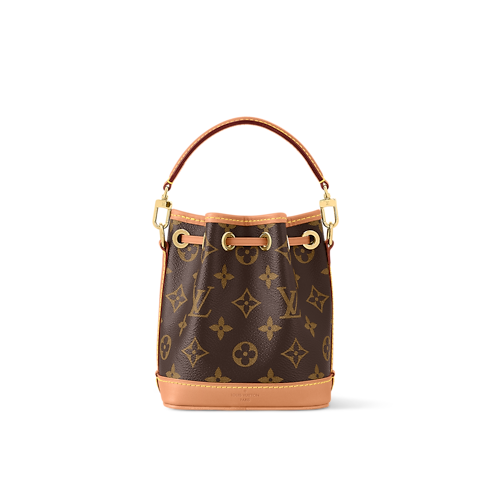 Bolso Nano Noé Lona Monogram Mujer Carteras y pequeña marroquinería Todas las carteras y pequeña marroquinería | LOUIS VUITTON (Zoom de producto)