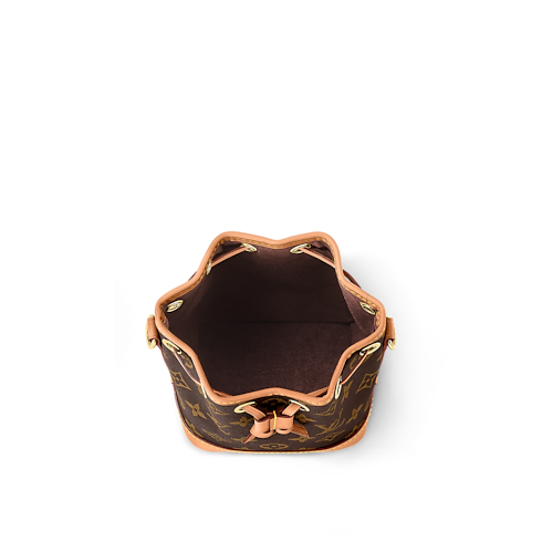 Bolso Nano Noé Lona Monogram Mujer Carteras y pequeña marroquinería Todas las carteras y pequeña marroquinería | LOUIS VUITTON (Zoom de producto)