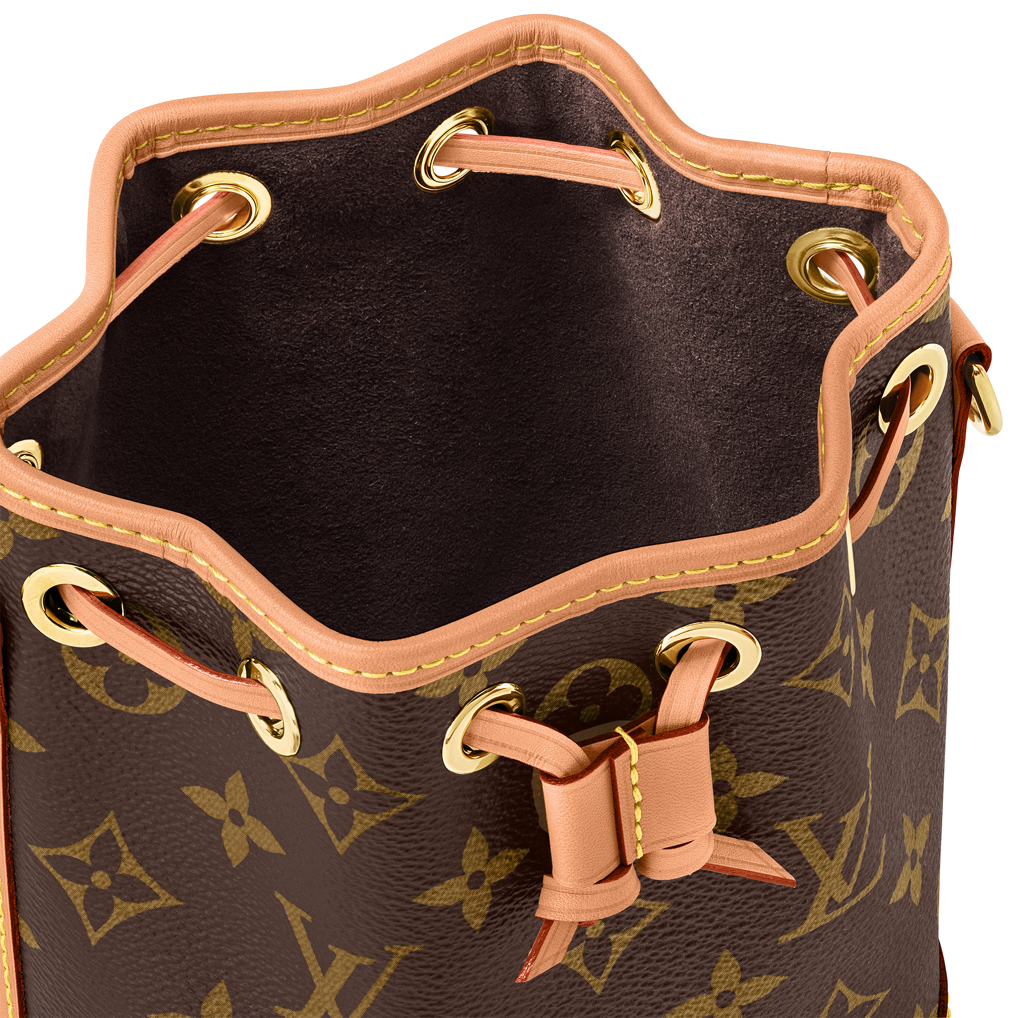Bolso Nano Noé Lona Monogram Mujer Carteras y pequeña marroquinería Todas las carteras y pequeña marroquinería | LOUIS VUITTON (Zoom de producto)