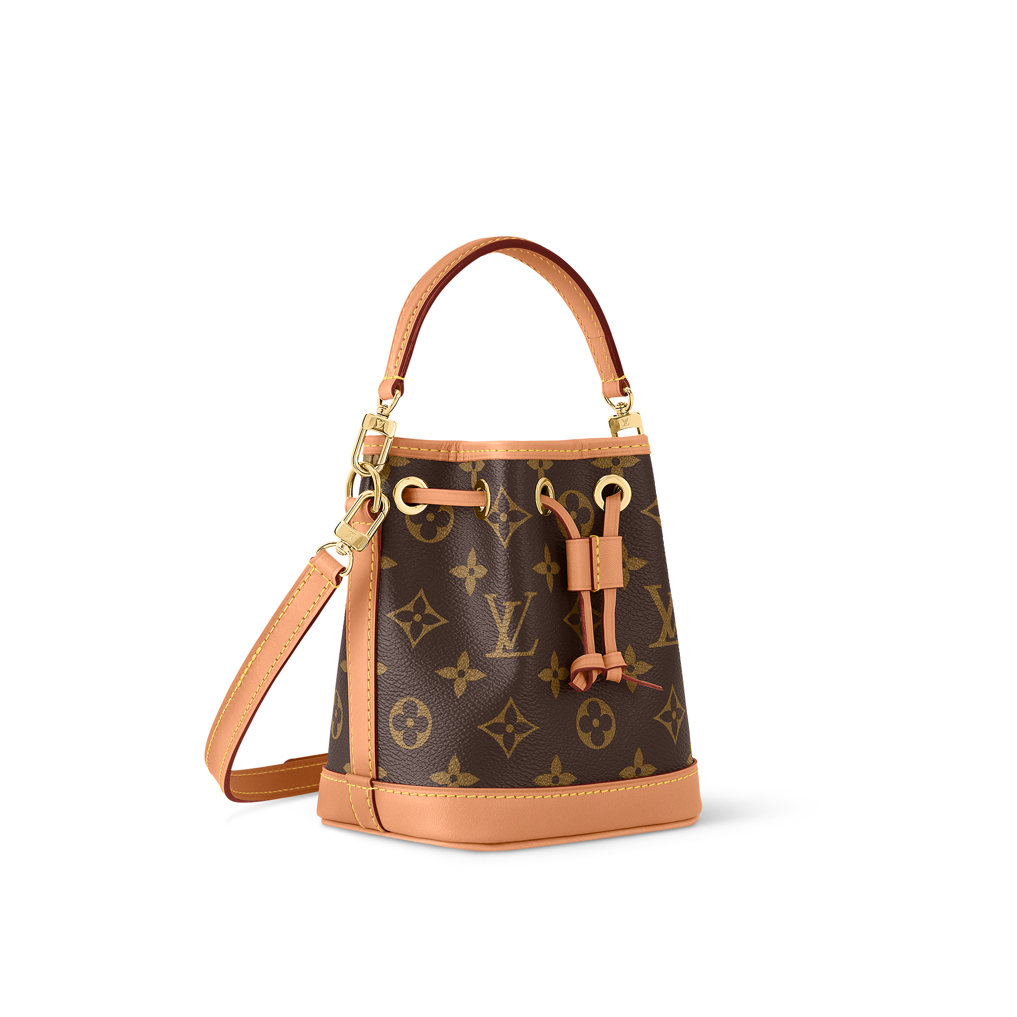 Bolso Nano Noé Lona Monogram Mujer Carteras y pequeña marroquinería Todas las carteras y pequeña marroquinería | LOUIS VUITTON (Zoom de producto)