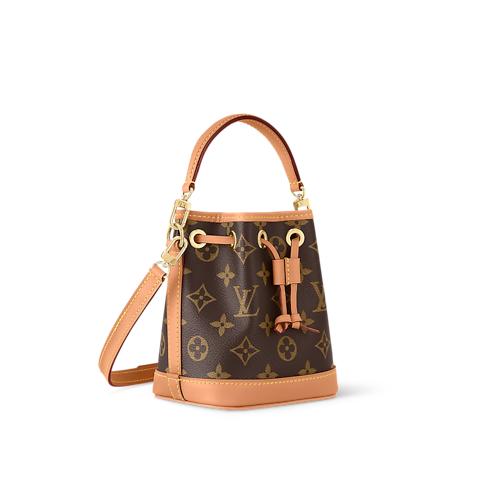 Bolso Nano Noé Lona Monogram Mujer Carteras y pequeña marroquinería Todas las carteras y pequeña marroquinería | LOUIS VUITTON (Zoom de producto)