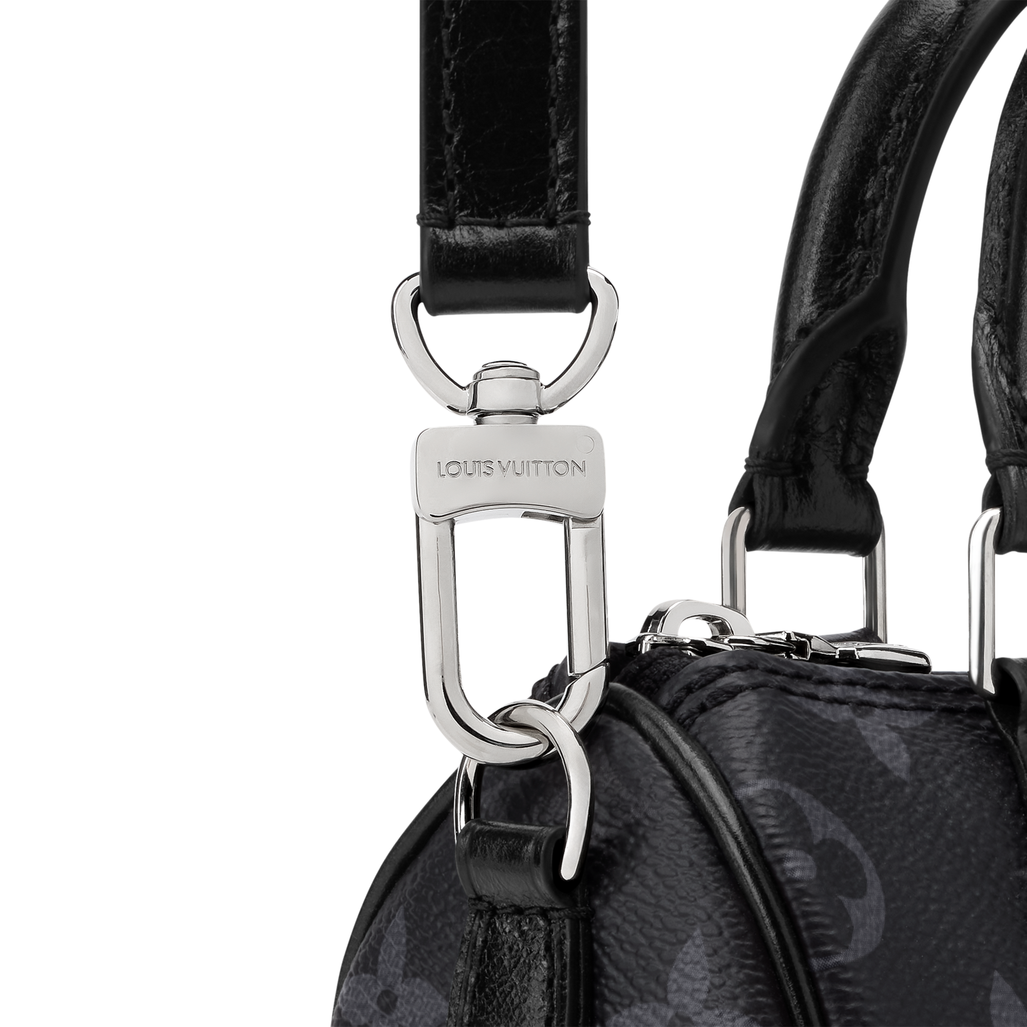 Bolso Nano Speedy Monogram Eclipse Mujer Carteras y pequeña marroquinería Carteras con cadena y mini bolsos | LOUIS VUITTON (Zoom de producto)