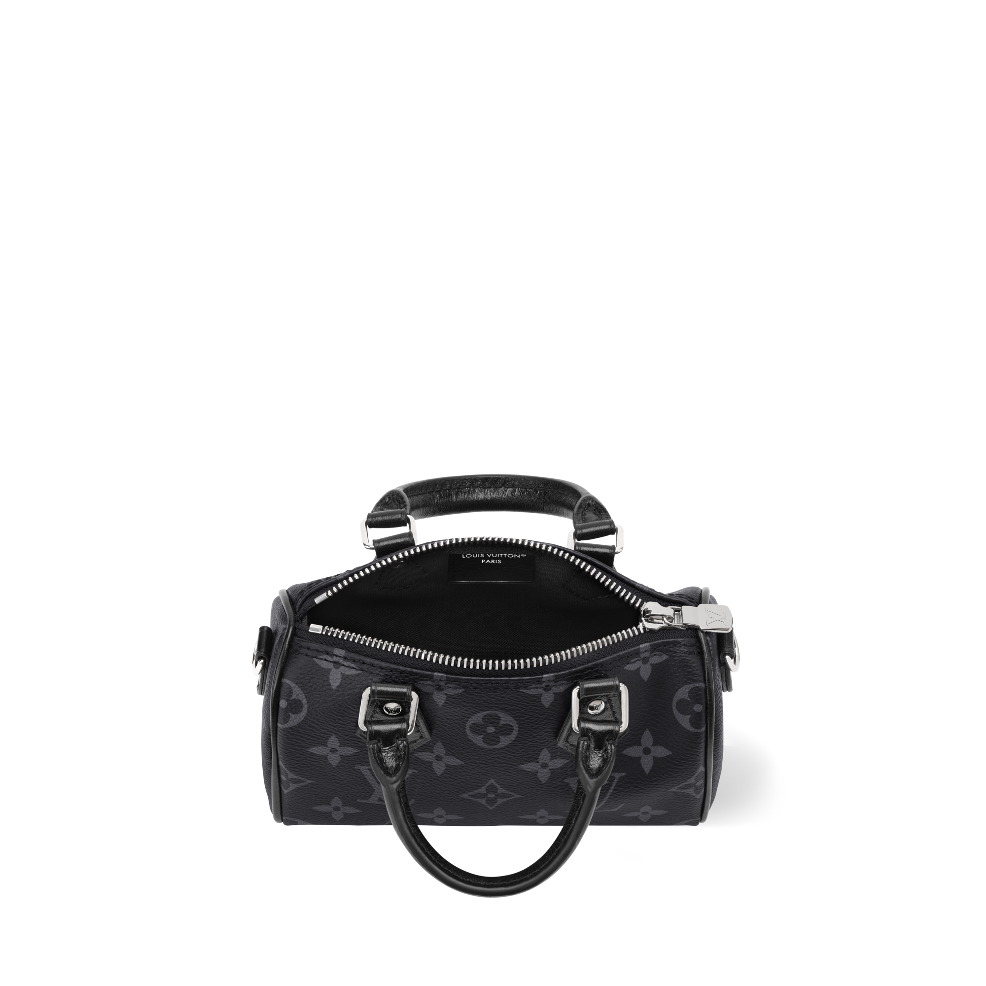 Bolso Nano Speedy Monogram Eclipse Mujer Carteras y pequeña marroquinería Carteras con cadena y mini bolsos | LOUIS VUITTON (Zoom de producto)