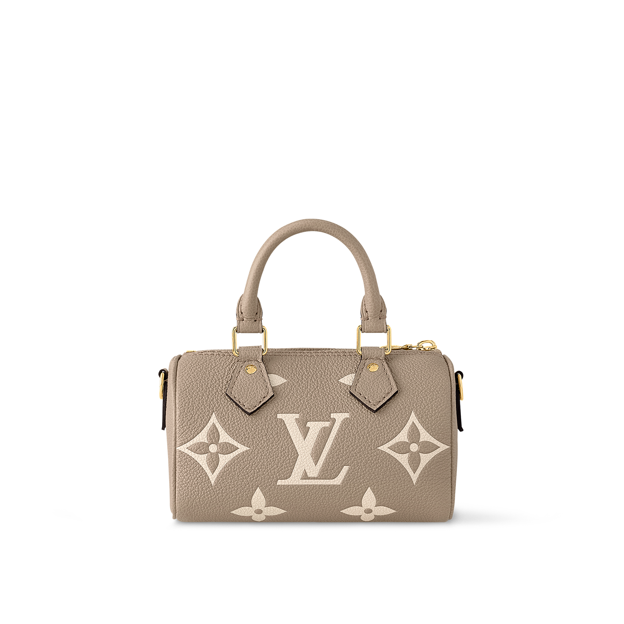Bolso Nano Speedy Piel Monogram Empreinte Mujer Carteras y pequeña marroquinería Todas las carteras y pequeña marroquinería | LOUIS VUITTON (Zoom de producto)