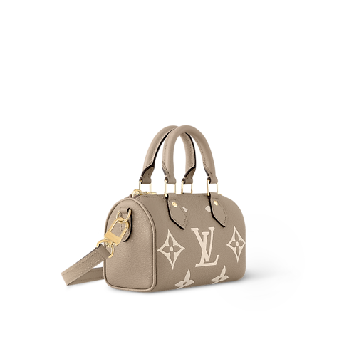 Bolso Nano Speedy Piel Monogram Empreinte Mujer Carteras y pequeña marroquinería Todas las carteras y pequeña marroquinería | LOUIS VUITTON (Zoom de producto)