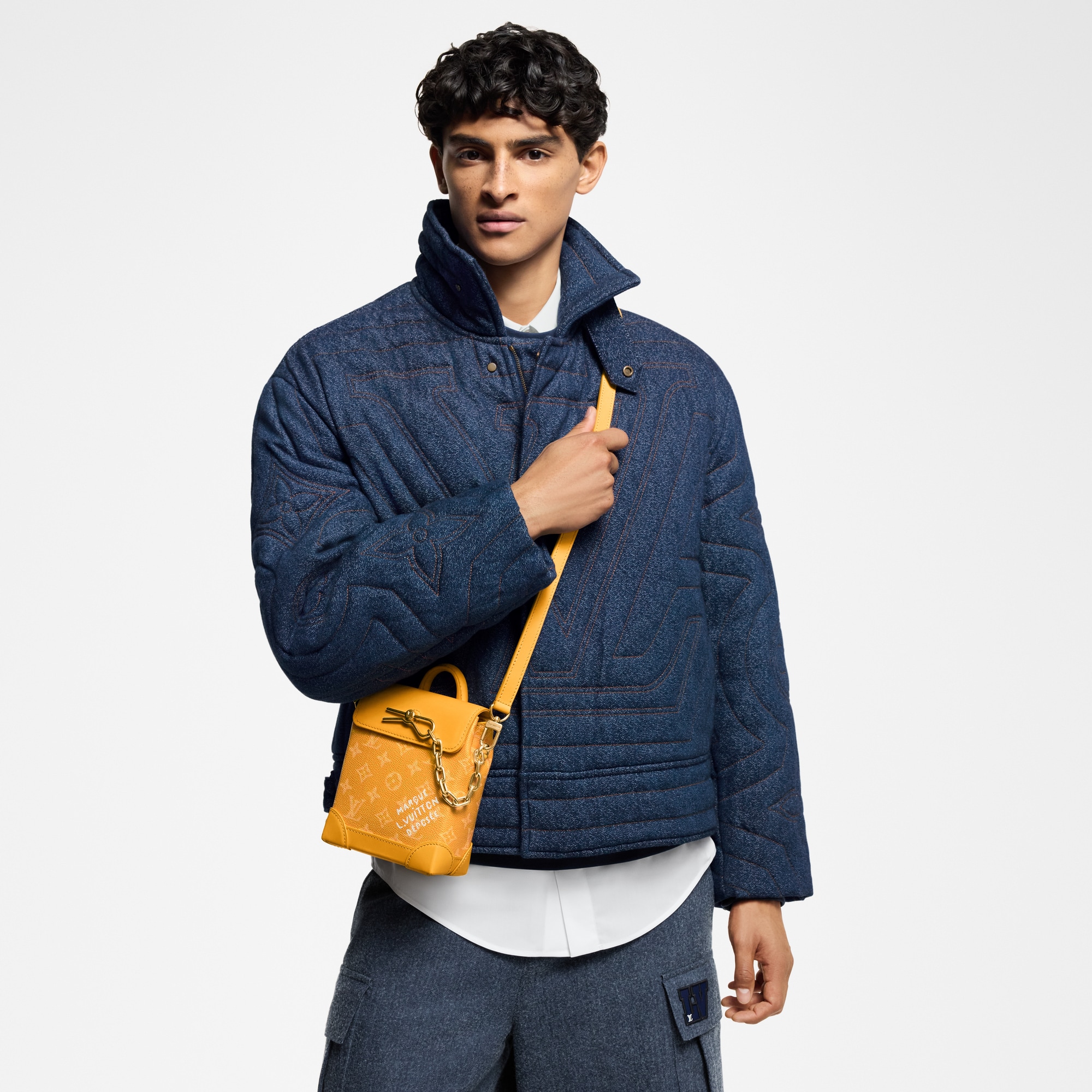 Bolso Nano Steamer Monogram Heritage Bolsos y pequeña marroquinería Bolso de hombre Novedades | LOUIS VUITTON (Zoom de producto)