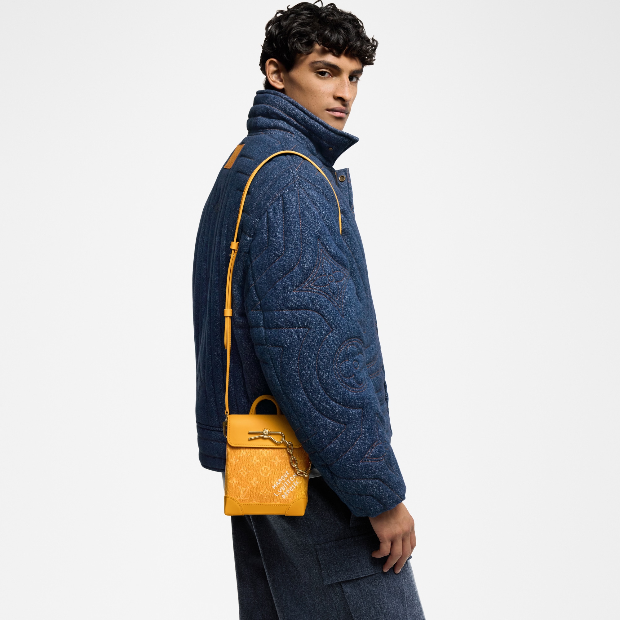 Bolso Nano Steamer Monogram Heritage Bolsos y pequeña marroquinería Bolso de hombre Novedades | LOUIS VUITTON (Zoom de producto)