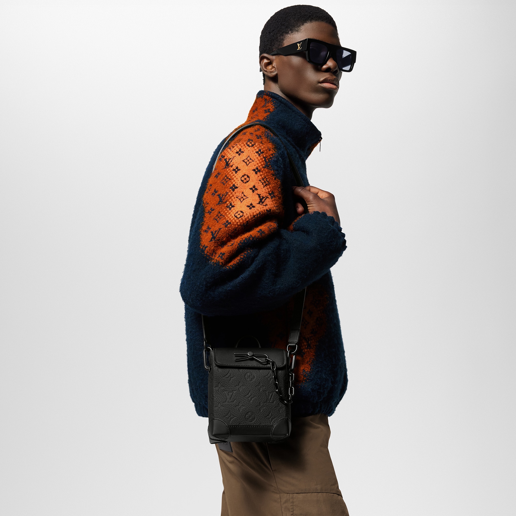 Bolso Nano Steamer Monogram Piel Taurillon Hombre Bolsos Todas las colecciones | LOUIS VUITTON (Zoom de producto)