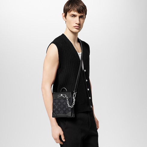 Bolso Nano Steamer Monogram Eclipse Hombre Bolsos Todas las colecciones | LOUIS VUITTON (Zoom de producto)
