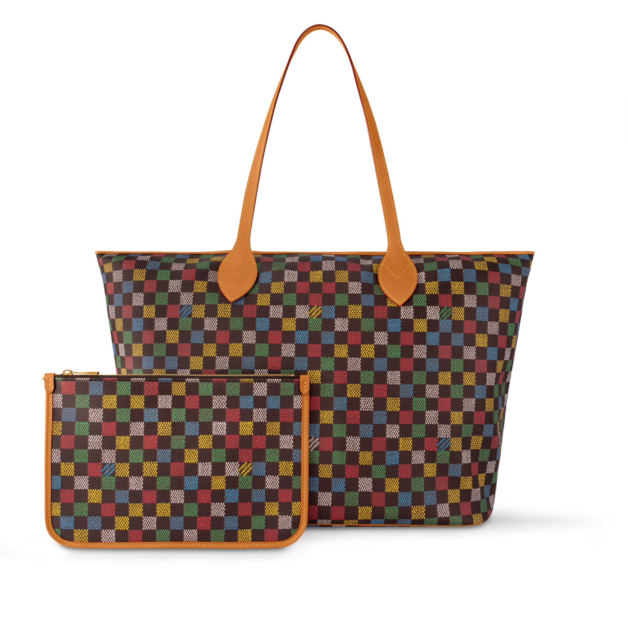 Bolso Nevereverfull Lona Damier Ebène Hombre Viaje Bolsos de viaje | LOUIS VUITTON (Zoom de producto)