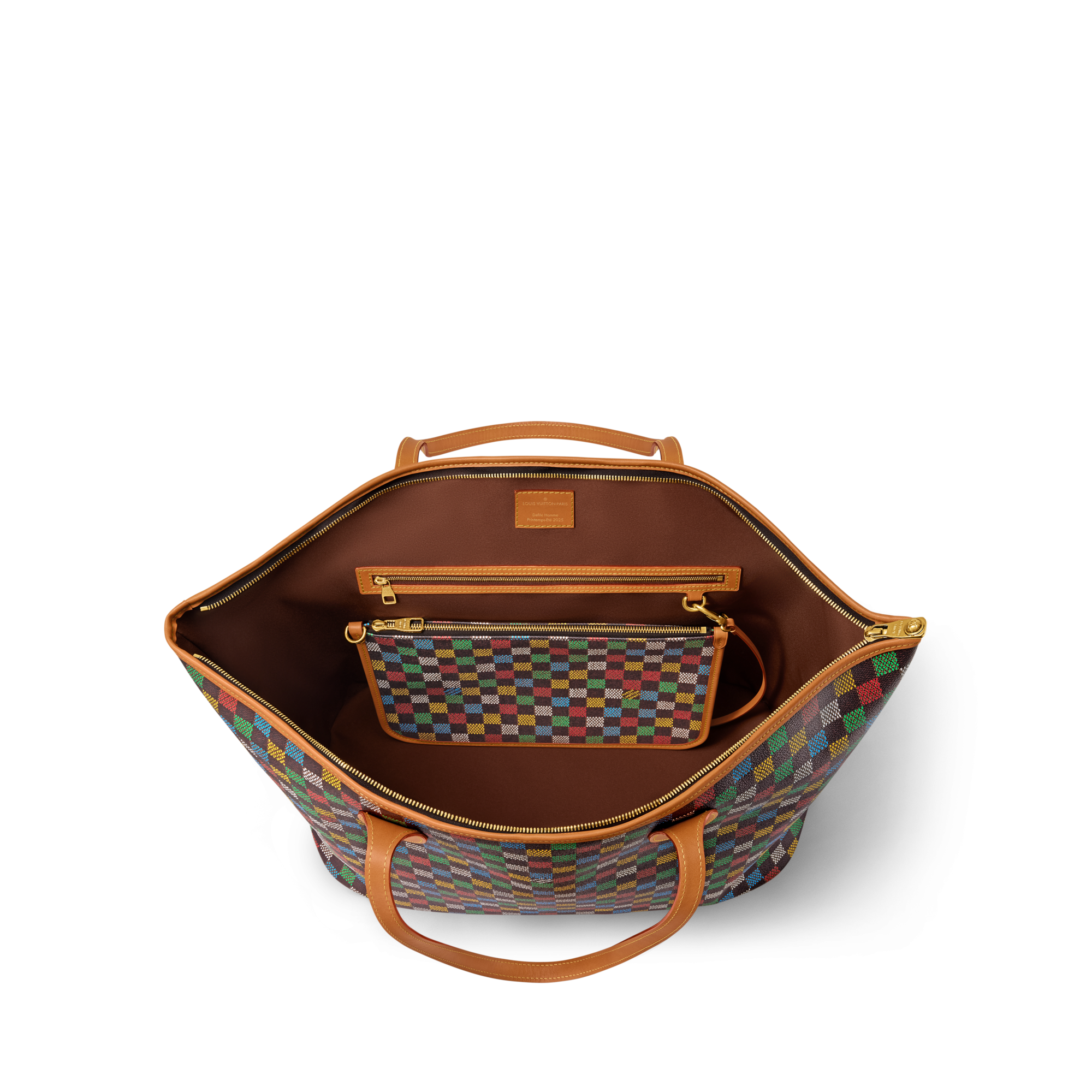 Bolso Nevereverfull Lona Damier Ebène Hombre Viaje Bolsos de viaje | LOUIS VUITTON (Zoom de producto)