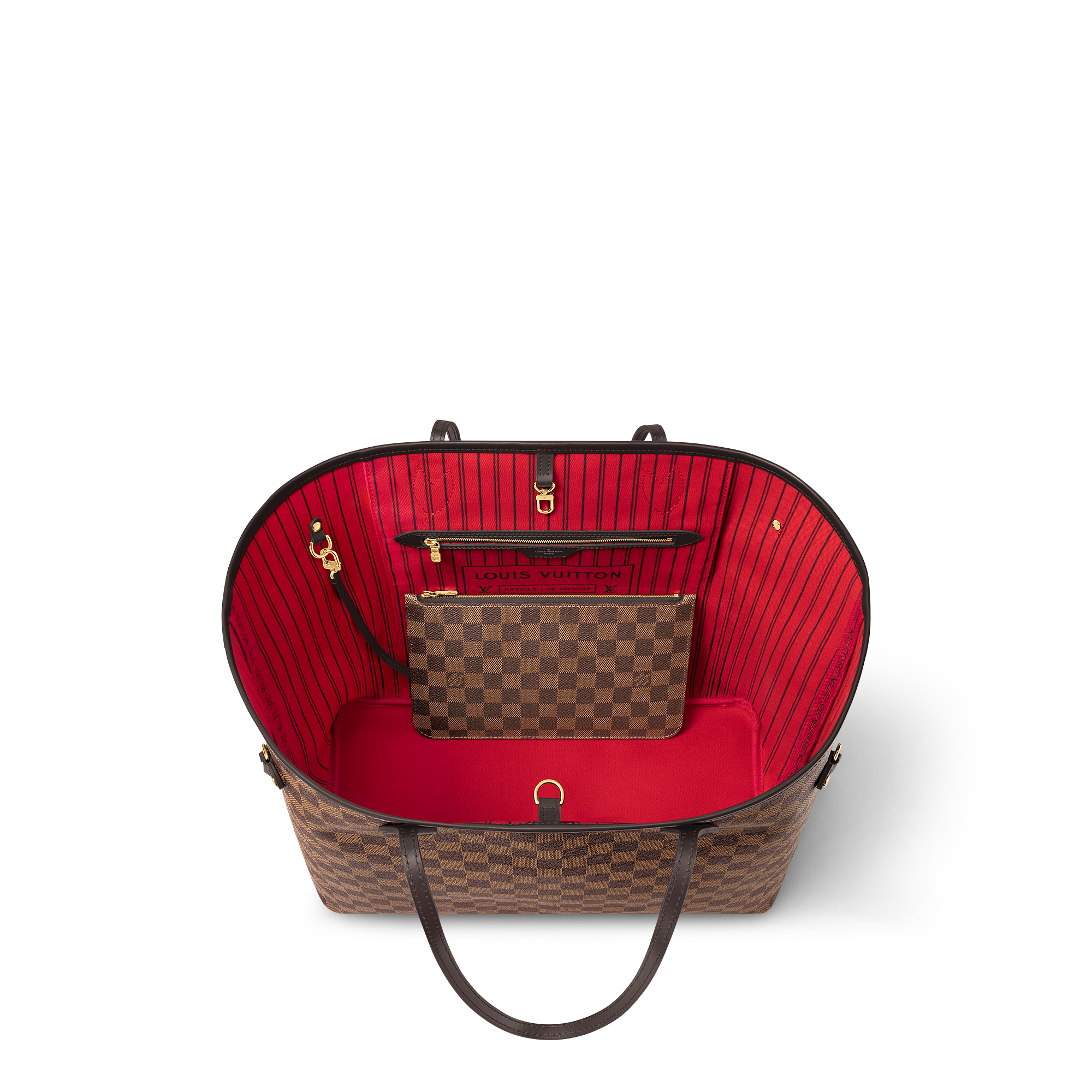 Bolso Neverfull GM Lona Damier Ebène Mujer Bolsos Bolsos | LOUIS VUITTON (Zoom de producto)